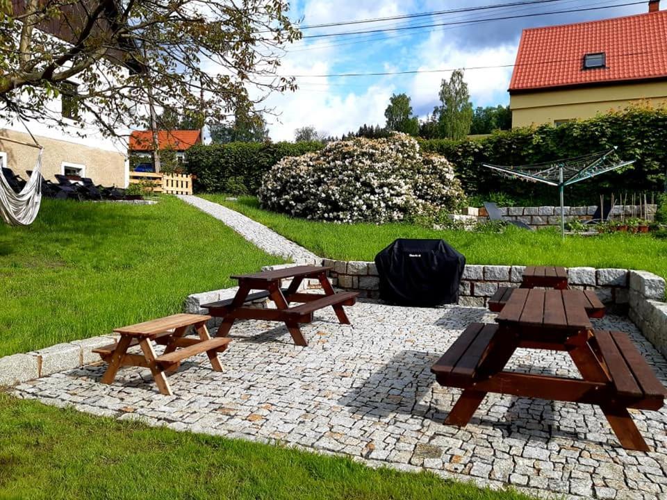 Penzion Pod Sudem Lázně Libverda Buitenkant foto